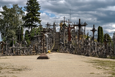 Hill of Crosses in Lithuania