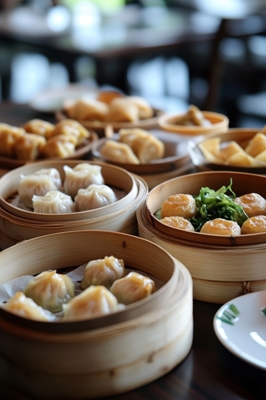 Sélection de dim sum