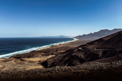 Fuerteventura's volcanic coast