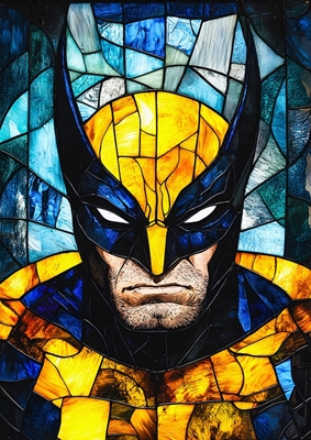 Stained Glass of Wolverine