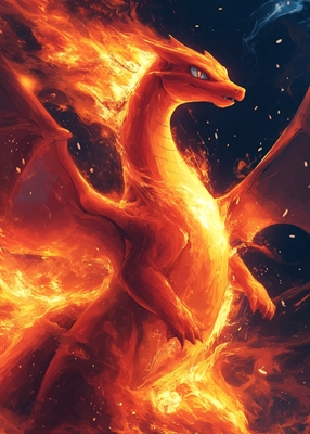 The dragon fire