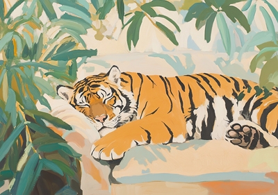 Tiger Vintage « Have A Rest »