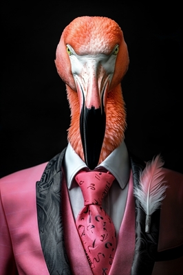 Trajes Selvagens - Flamingo