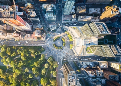 Columbus Circle 1274556 Aéreo