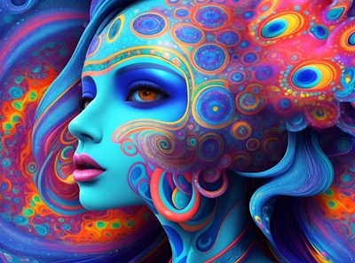 Psychedelic beauty VI