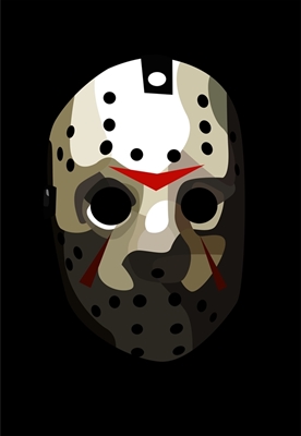 Jason Voorhees Maske Vektorgrafik