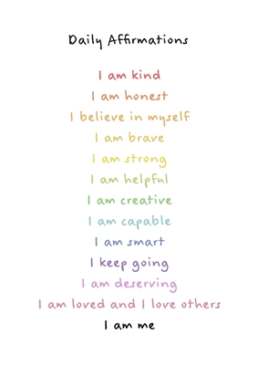 Child affirmations #2471109