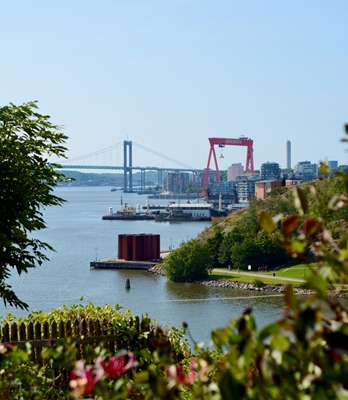 View over Eriksberg