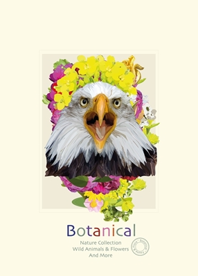 botanical daffodil & eagle