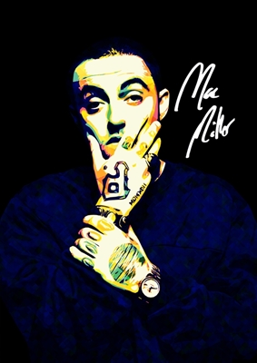 Mac Miller dans le Pop Art 