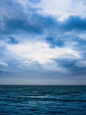 Tormenta en el Waddensea