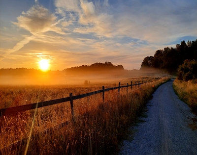 Magnifique lever de soleil