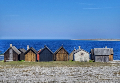 Il villaggio di pescatori di Helgumannen