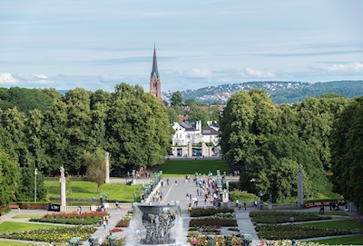 Frogne Park i Oslo.