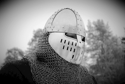 ridderens hjelm