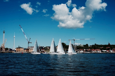 Sailing in Stockholm