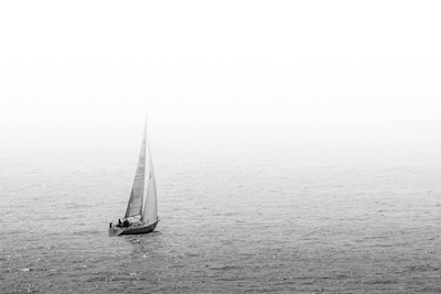Sailer in Gulf of Bothnia