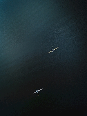 Race of Kayaks