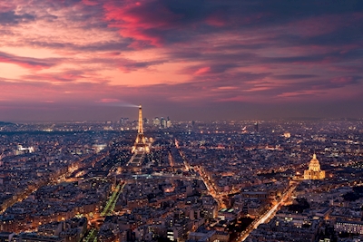 Panorama Paříže