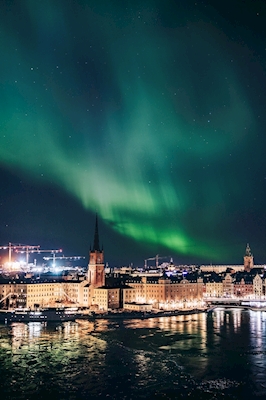 Stockholm aurora