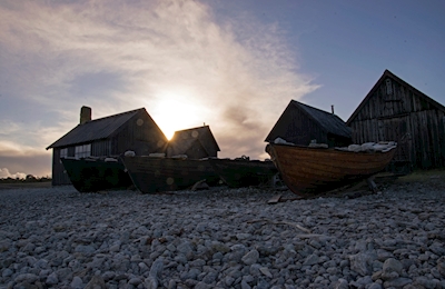 Vila de pescadores de Helgumannen