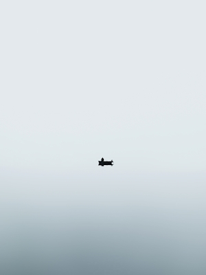 Samotny rybak