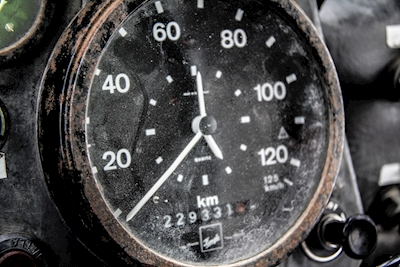 Rusty speedometer