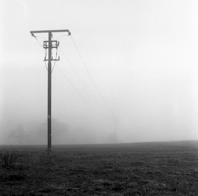 Post in de mist