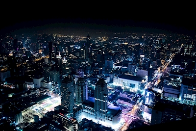 Bangkok v noci