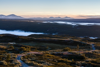 Mountain sunrise, Tänndalen