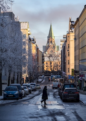 A cold day in Stockholm