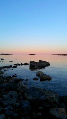  Swedish coast in pastels