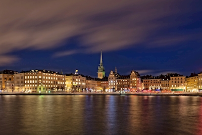Stockholm Old Town at Night