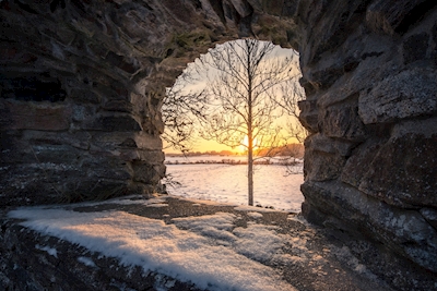 Ruinas invernales