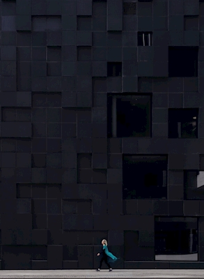 Tetris w mieście Oslo