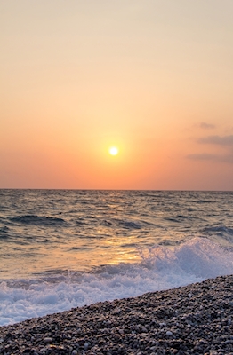Východ slunce na Krétě