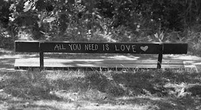 Alles wat je nodig hebt is liefde.