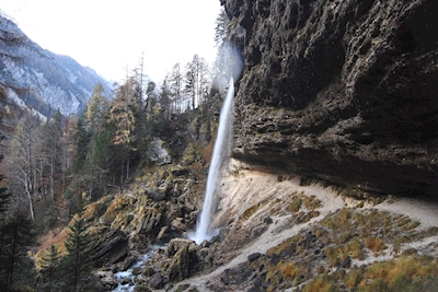 Pericnik Wasserfälle