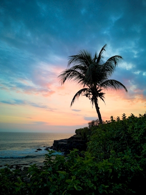 Bali solnedgång