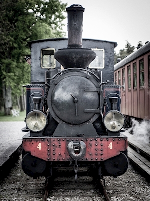 Dampflokomotive von Dalhem - Gotland
