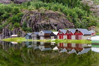 norwegian fisherhuts