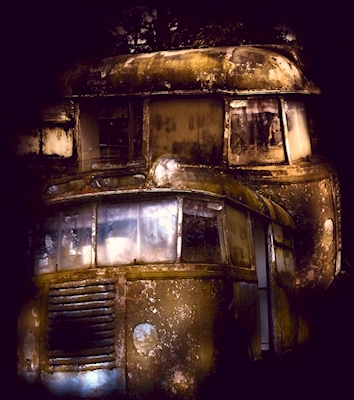 gammel bus