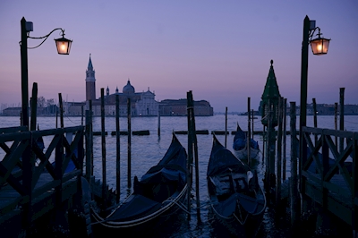 Zonsopgang in Venetië