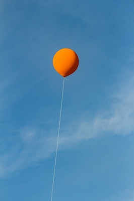 Um balão solitário