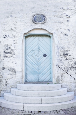 Stare drzwi apteki