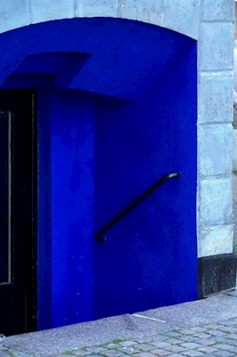 The Blue door