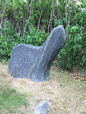 Het paard van de steen