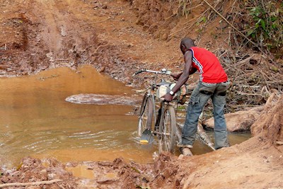 Bikeproblem in Congo