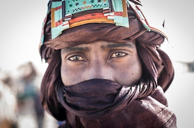 Tuareg porträtt