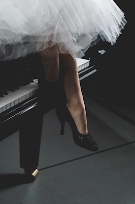 La chaussure et le piano